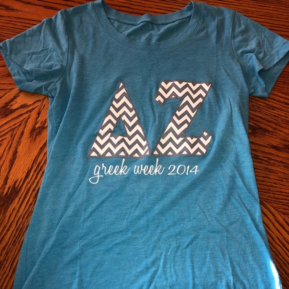 Delta Zeta V Neck Shirt - Picture 2 of 7